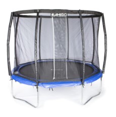 AMIGO trampoline Deluxe met veiligheidsnet 305 cm blauw