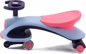 Amigo Shuttle Trike loopauto junior roze|lichtblauw