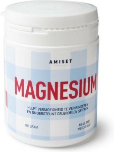 Amiset Magnesium Lactaat Poeder 100 gram