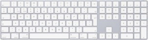 Apple Magic Keyboard met numeriek toetsenblok Zilver
