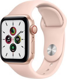Apple Watch SE Smartwatch GPS plus Cellular 40mm Goudkleurig