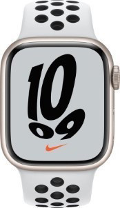 Apple Watch Nike Series 7 41mm Sterrenlicht