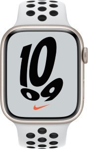 Apple Watch Nike Series 7 45mm Sterrenlicht