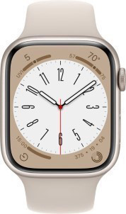 Apple Watch Series 8 45mm Sterrenlicht Aluminium