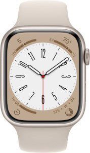 Apple Watch Series 8 4G 45mm Sterrenlicht Aluminium