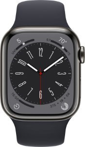 Apple Watch Series 8 4G 45mm Grafiet Roestvrijstaal