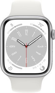 Apple Watch Series 8 41mm Zilver Aluminium