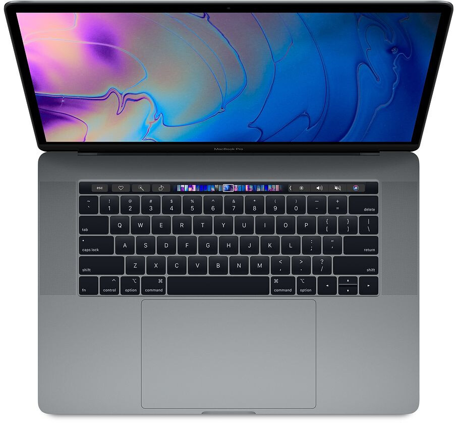 Apple Macbook Pro 2018 15 inch i7 8750H 16GB RAM 256GB SSD 15 inch Touch Bar Thunderbolt x4 Space Gray A Grade