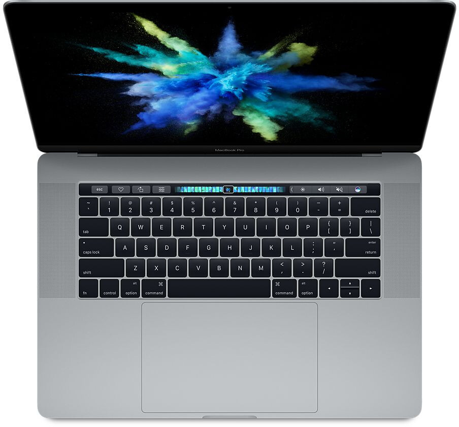 Apple Macbook Pro Mid 2017 15 inch i7 7700HQ 16GB RAM 512GB SSD 15 inch Touch Bar Thunderbolt x4 Space Gray A Grade