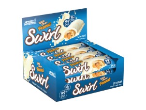 Applied Nutrition Swirl Duo Bar White Choco Peanut 12 x 2x30 gr