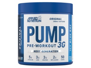 Applied Nutrition Pump 3G Pre Workout Icy Blue Raz 375 gram