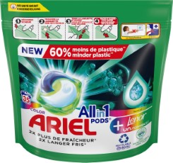 Ariel All in 1 Wasmiddel Pods Kleur en Lenor Unstoppables 35 Wasbeurten