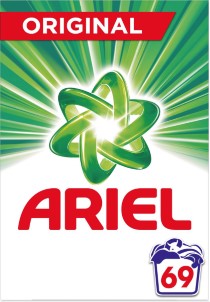 Ariel Waspoeder Original Wit Wasmiddel 69 Wasbeurten Voordeelverpakking