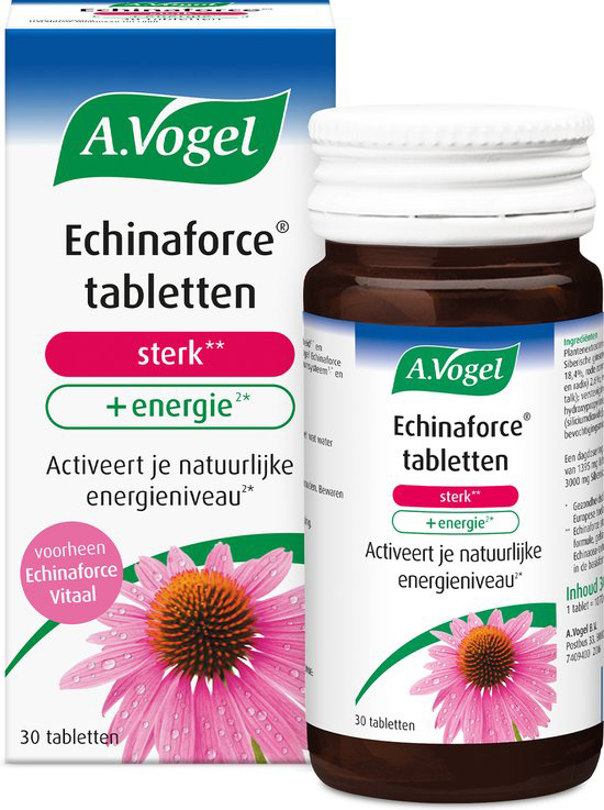 A.Vogel Echinaforce tabletten Sterk plus Energie 30 stuks