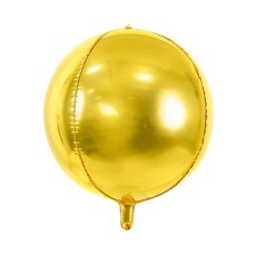 Folieballon bal (40cm) Goud