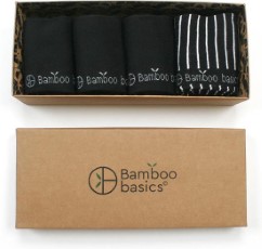 Bamboo Basics Giftpack Sokken Beau 4 pack Zwart 35|40