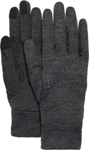 Barts Merino Touch Handschoenen Maat S|M Unisex donker grijs