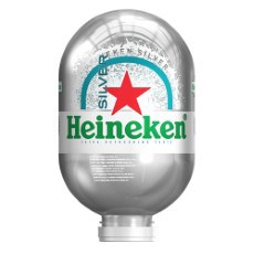 Heineken Silver 8L BLADE vat