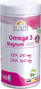 Be Life Omega 3 Magnum 1400 Capsules