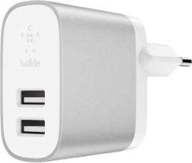 Belkin Dual USB Oplader 24W Snellader