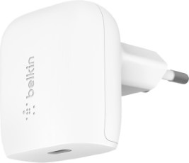 Belkin Boost Charge Wandlader USB C Apple iPhone 20W Power Delivery Wit