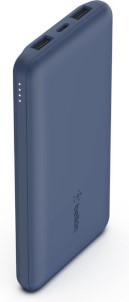 Belkin Boost Charge 3 poorts 10.000mAh powerbank plus USB A USB C kabel Blauw