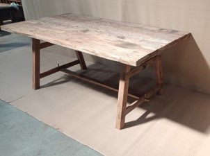 Benoa Rough Wooden Folding Table