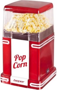 Beper Popcorn maker Popcorn maker Rood 1200 Watt