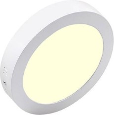 Besled LED Downlight Opbouw Rond 18W Warm Wit 3000K Mat Wit Aluminium 225mm