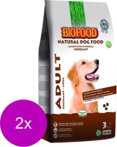 Biofood Krokant Hondenvoer | 2 x 3 KG