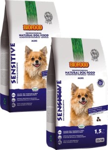 Biofood Sensitive Small Breed Hondenvoer Zalm Erwt Aardappel | 2 x 1.5 KG
