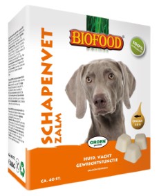 Biofood Schapenvet Zalm 40st