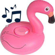 BluMill Opblaasbare Speaker Flamingo