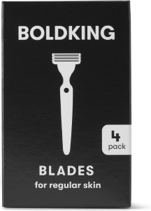 Boldking The Refill Blades 4x normale huid