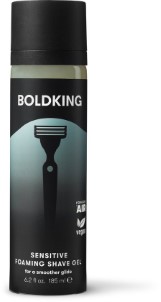 Boldking Sensitive Foaming Shave Gel 185ml