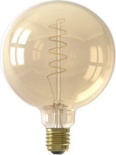 Calex Globe LED Lamp Flex E27 200 Lm Goud Finish