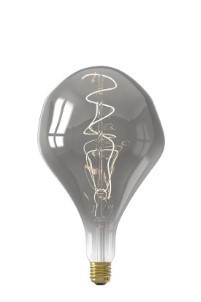 Calex Organic EVO Globe LED Lamp 165 mm E27 130 Lm Titanium