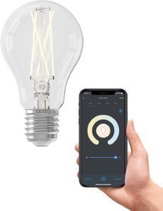 Calex Slimme Lamp Wifi LED Filament Verlichting E27 Smart Lichtbron Helder Dimbaar Warm Wit licht 7W