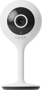 Calex Slimme Bewakingscamera voor Binnen Wifi Beveiligingscamera met 2 Weg Audio Indoor IP Camera 1080p Full HD Wit