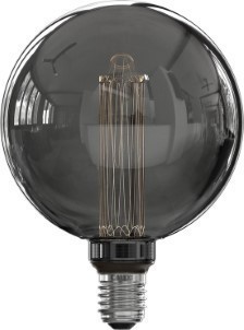 Calex Globe LED Lamp G125 E27 40 Lm Titanium