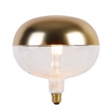 Calex E27 dimbare LED lamp kopspiegel goud 6W 360 lm 1800K