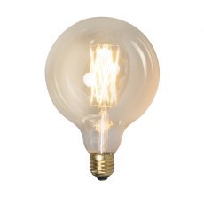 Calex E27 dimbare LED filament lamp G125 goldline 4,5W 470 lm 2100K