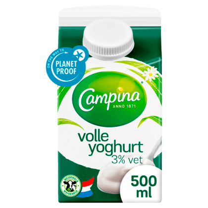 Campina Volle yoghurt