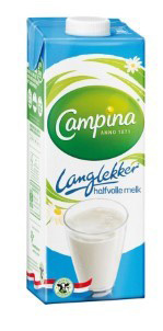 Campina Langlekker Halfvolle Melk 1L