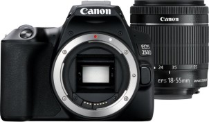 Canon EOS 250D plus EF S 18 55mm DC III