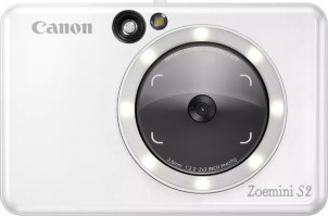 Canon Zoemini S2 Instant camera Pearl White