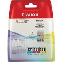 Canon Inktcartridge CLI 521 3 Kleuren