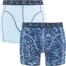 Cavello Boxershorts baby blauw print M
