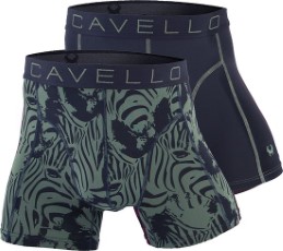 Cavello Microfiber Boxershorts 2 pack Dark Grey M