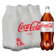 Coca Cola | Light | Pet | 6 x 1.5 liter